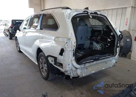 2023 Toyota Sienna Xle из США, поврежденный, VIN 5TDYRKEC3PS176233